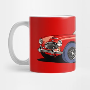 Austin-Healey 3000 in red Mug